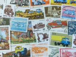 Набор различных марок, Спецтранспорт (25 шт.)